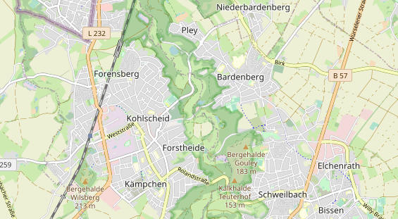 Eventlocations auf Karte