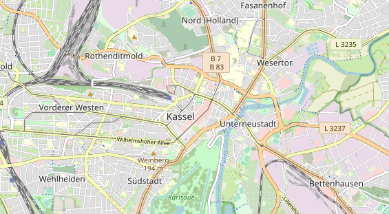 Tagungshotels auf Karte