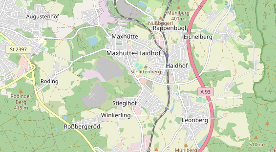 Eventlocations auf Karte