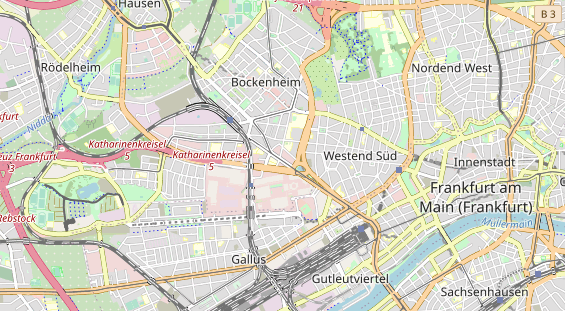 Tagungshotels auf Karte