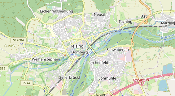 Tagungshotels auf Karte