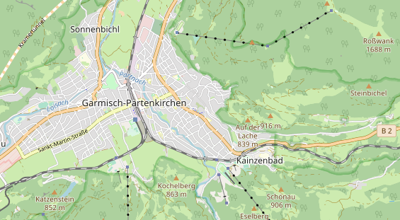 Tagungshotels auf Karte