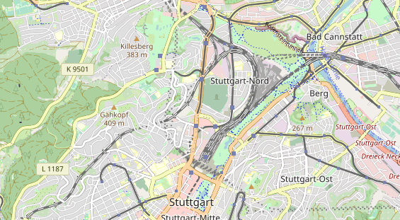 Tagungshotels auf Karte