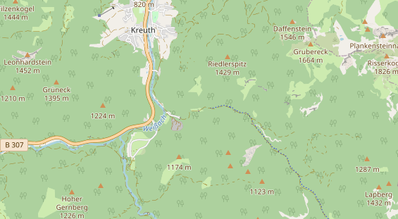 Eventlocations auf Karte