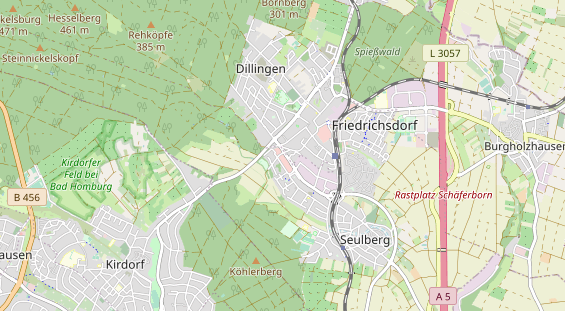 Tagungshotels auf Karte