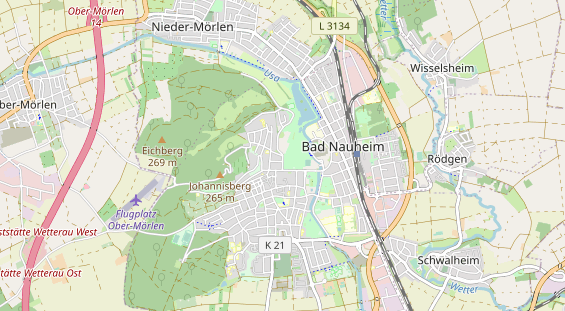 Tagungshotels auf Karte