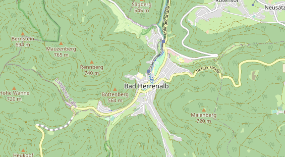 Tagungshotels auf Karte