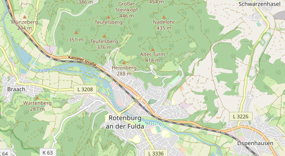 Tagungshotels auf Karte