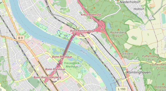 Tagungshotels auf Karte