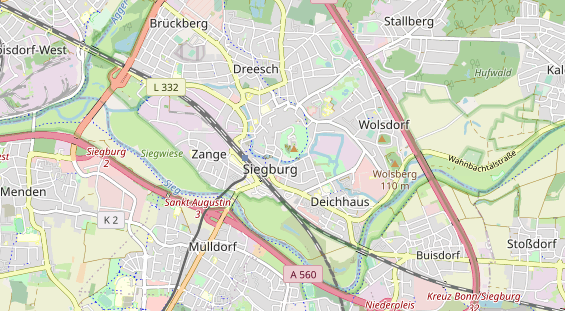 Tagungshotels auf Karte