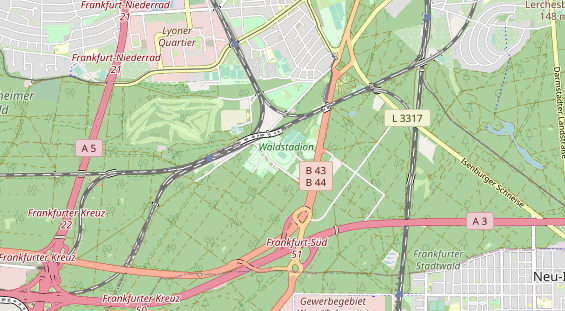 Eventlocations auf Karte