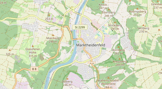 Tagungshotels auf Karte
