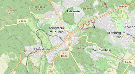 Eventlocations auf Karte
