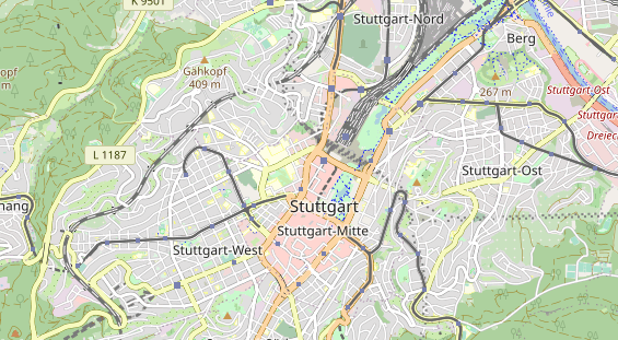 Eventlocations auf Karte