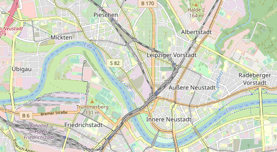 Eventlocations auf Karte