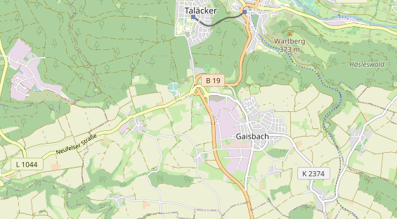 Eventlocations auf Karte