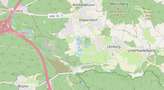 Eventlocations auf Karte