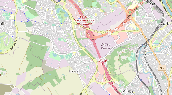 Tagungshotels auf Karte
