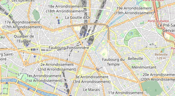 Tagungshotels auf Karte