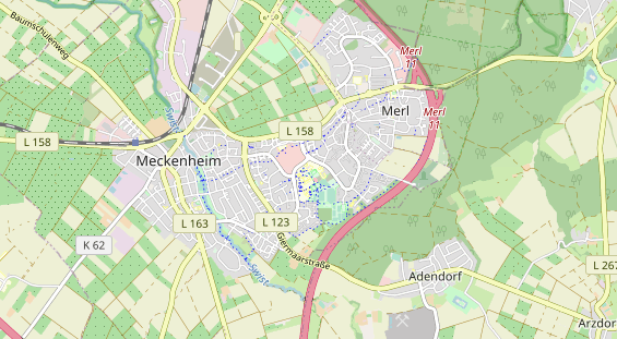 Eventlocations auf Karte