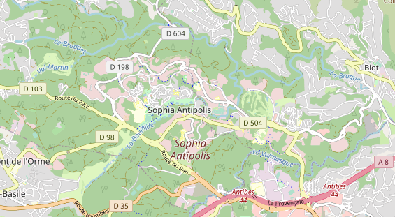 Tagungshotels auf Karte