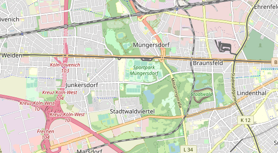 Eventlocations auf Karte