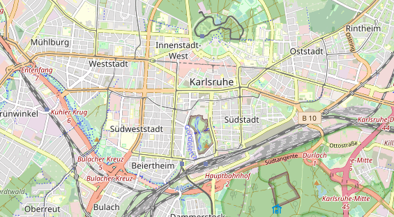Eventlocations auf Karte