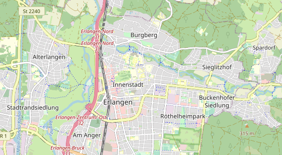 Eventlocations auf Karte