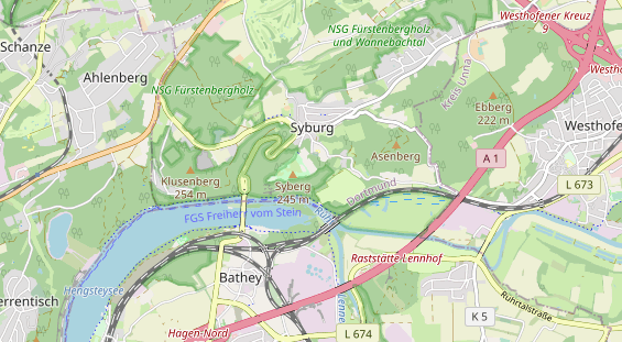 Eventlocations auf Karte