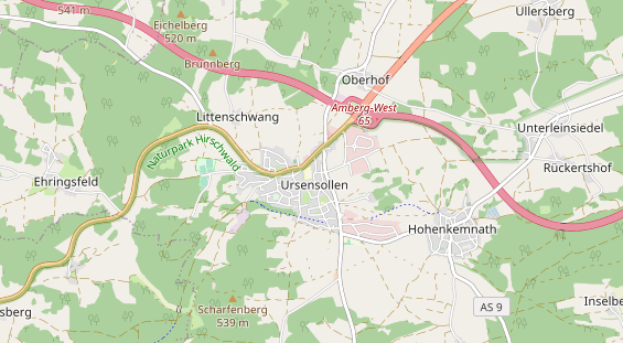 Eventlocations auf Karte