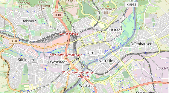 Eventlocations auf Karte