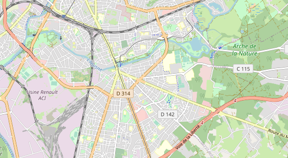 Tagungshotels auf Karte