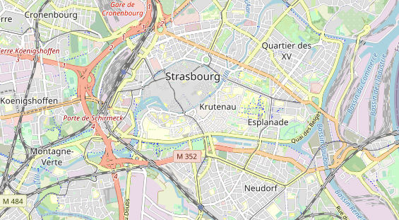 Tagungshotels auf Karte