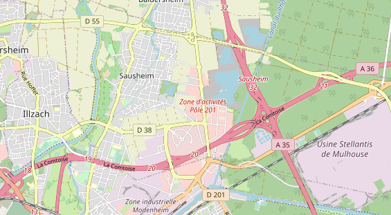 Tagungshotels auf Karte