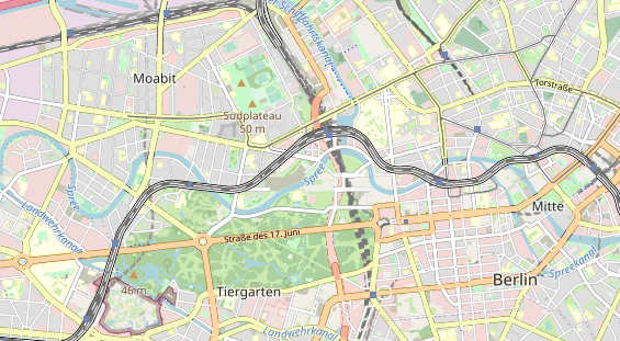 Eventlocations auf Karte