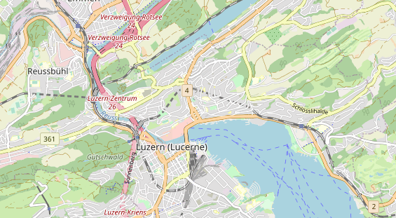 Tagungshotels auf Karte