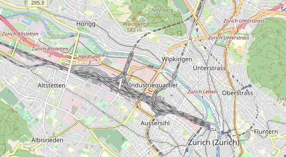 Tagungshotels auf Karte