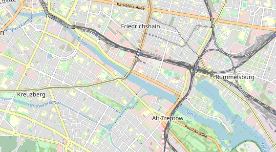 Eventlocations auf Karte