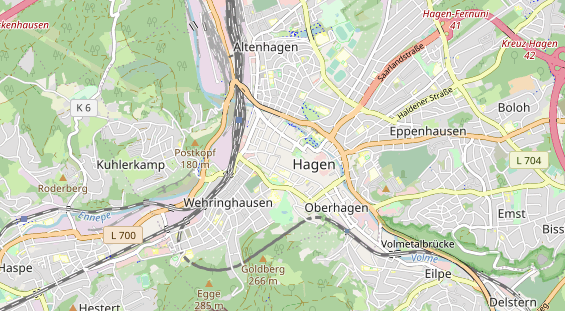 Eventlocations auf Karte