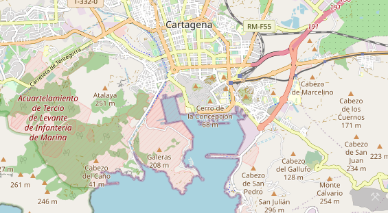 Tagungshotels auf Karte