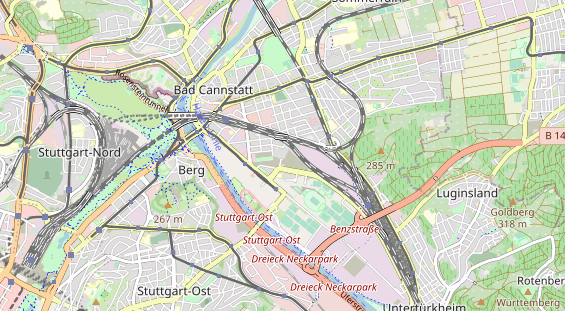 Eventlocations auf Karte