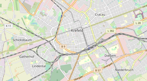 Künstler auf Karte