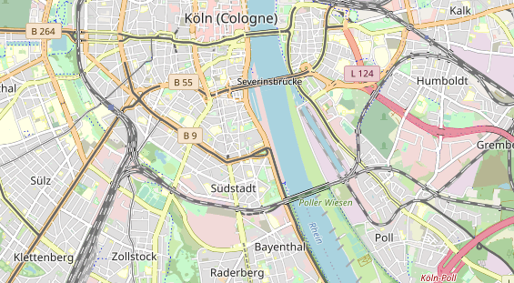 Künstler auf Karte