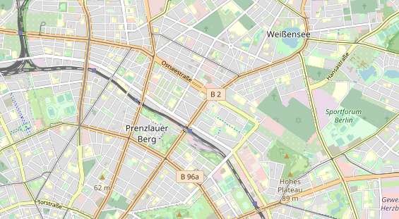 Künstler auf Karte