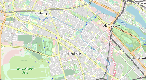 Künstler auf Karte