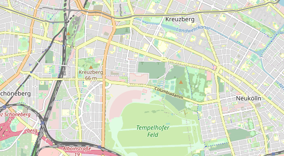 Künstler auf Karte