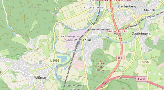 Künstler auf Karte
