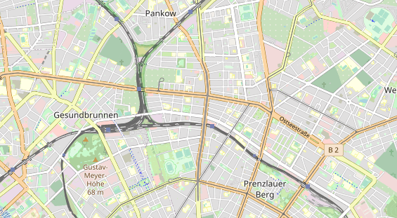 Künstler auf Karte