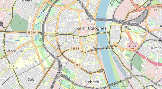 Künstler auf Karte