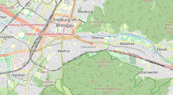 Künstler auf Karte